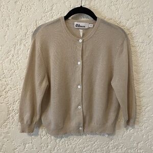 Jill Roberts LA Cashmere Cropped Cardigan